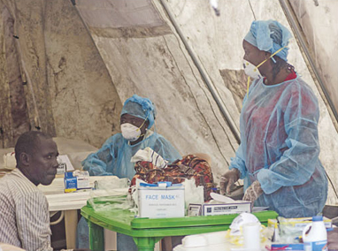 virus ebola in Africa