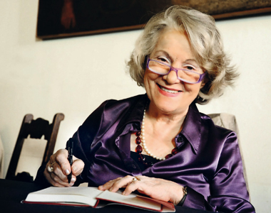 La scrittrice Antonia Arslan 