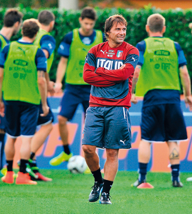 Il Ct della Nazionale Antonio Conte