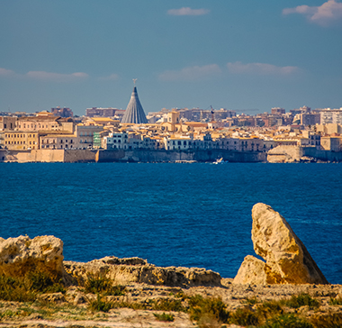 Una panoramica di Siracusa