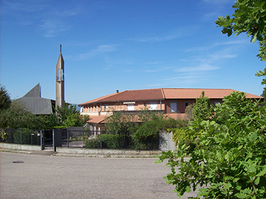 Il monastero di clausura delle Clarisse di Colleluna, in provincia di Terni.