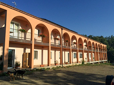La struttura dell'eremo