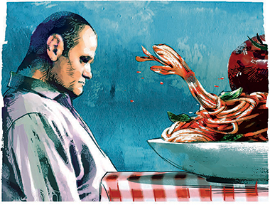 Ite missa est. Illustrazione di Emanuele Fucecchi