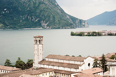 L’abitato di Lovere