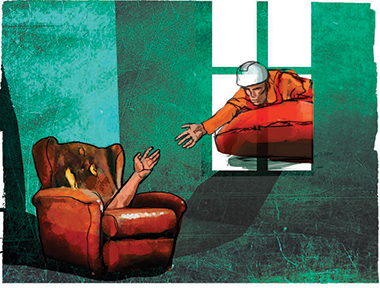 Ite missa est. Illustrazione di Emanuele Fucecchi