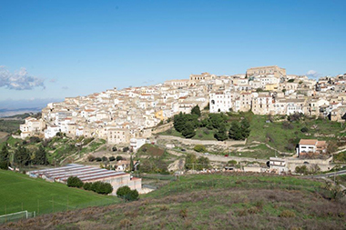 Una panoramica di Tricarico.