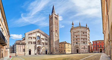 La cattedrale di Parma, dedicata all’Assunta