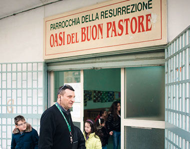 Spazi autogestiti -  L'Oasi, affidata a Ciro nel 1993, Ã¨ autogestita da mamme e volontari.